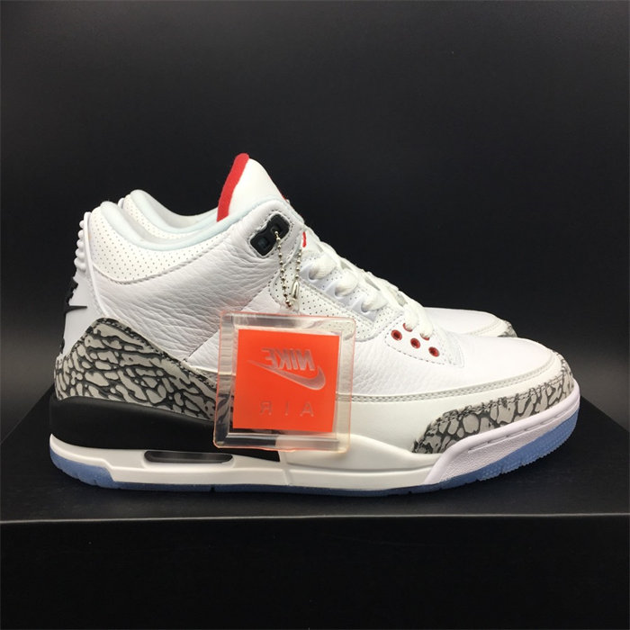 Jordan3 Free Throw Line White Cement 923096-101
