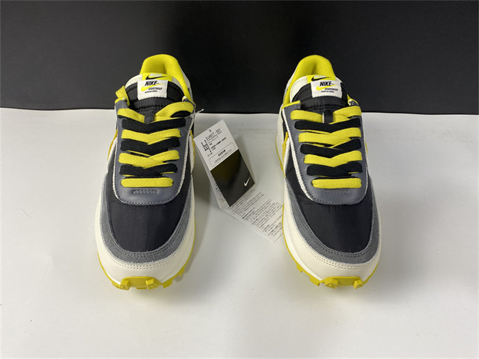 Nike LD Waffle sacai Undercover Black Bright Citron
