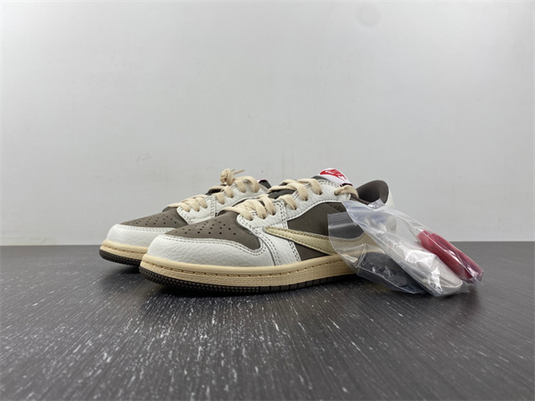 Travis Scott x Air Jordan 1 OG Low PS ''Reverse Mocha''  FOR KID DO5442-162