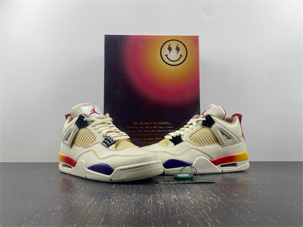 J Balvin x Air Jordan4 FN0344-901