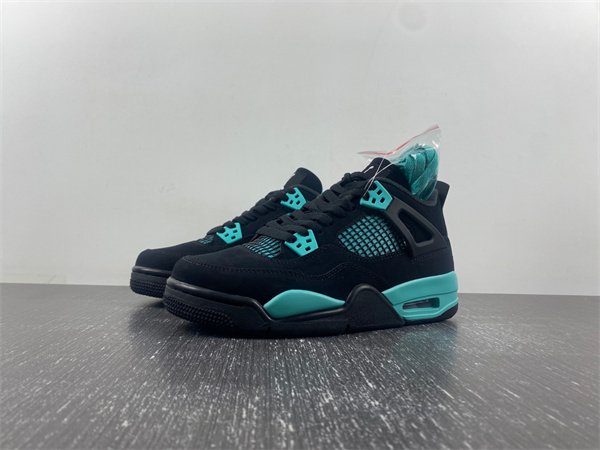 Air Jordan 4 black and blue