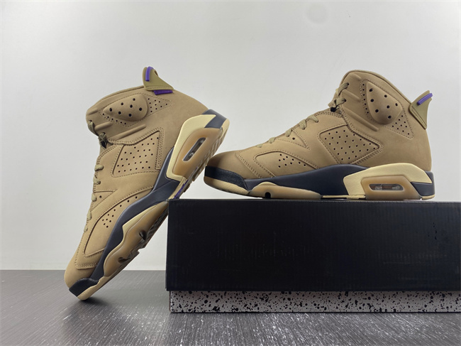 Air Jordan 6 WMNS Gore-Tex “Brown Kelp” FD1643-300