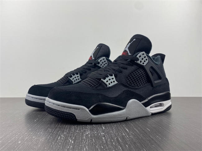 Jordan 4 Retro Black Canvas DH7138-006