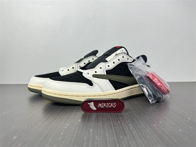 Travis Scott x Air Jordan 1 Low OG Olive DZ4137-106