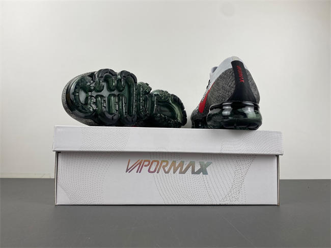 Nike Air VaporMax Platinum Red Black 849558-020